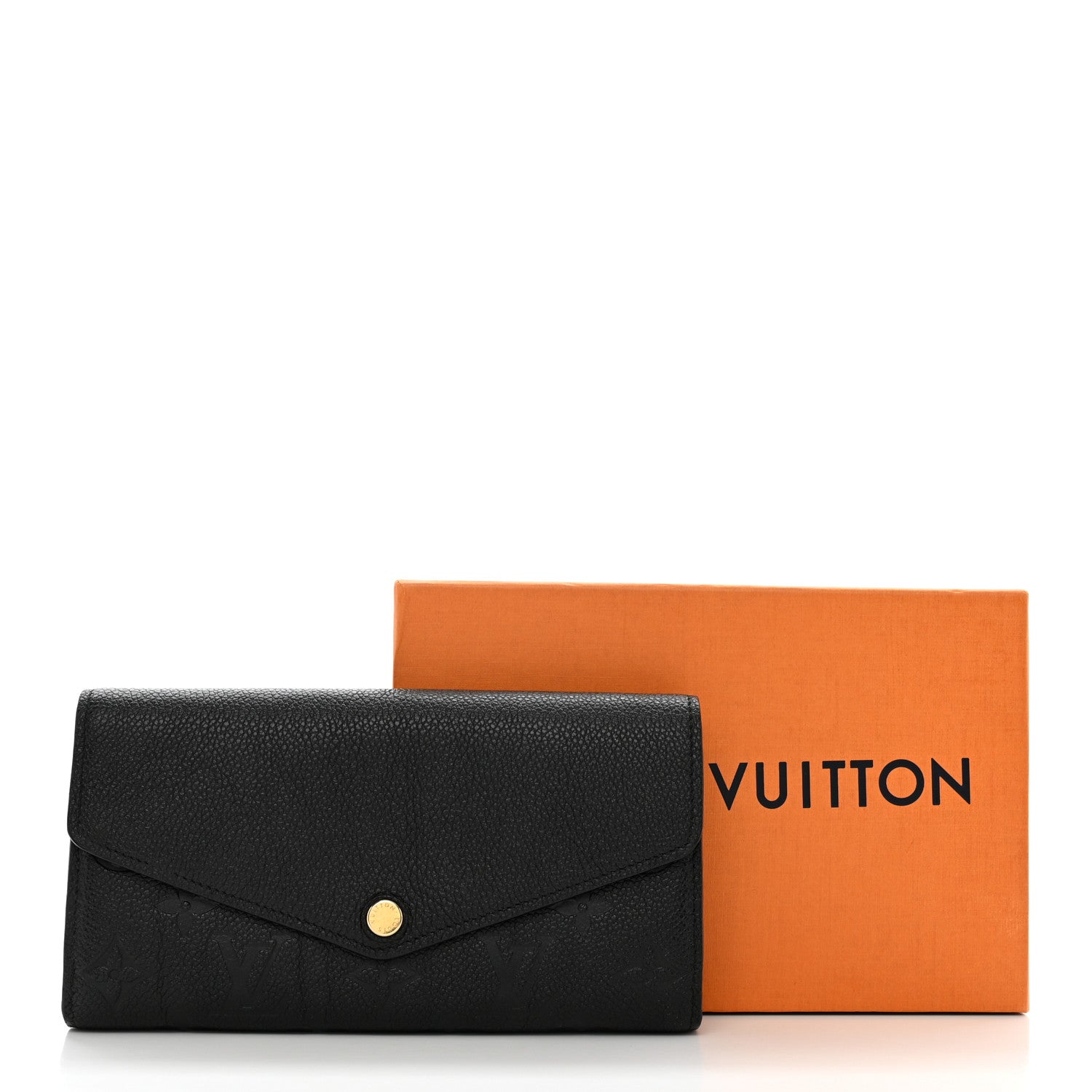 Louis Vuitton Empreinte Sarah Wallet NM Black 11 of 11