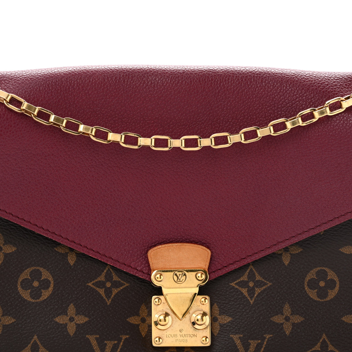 Louis Vuitton Monogram Pallas Chain Aurore 9 of 17