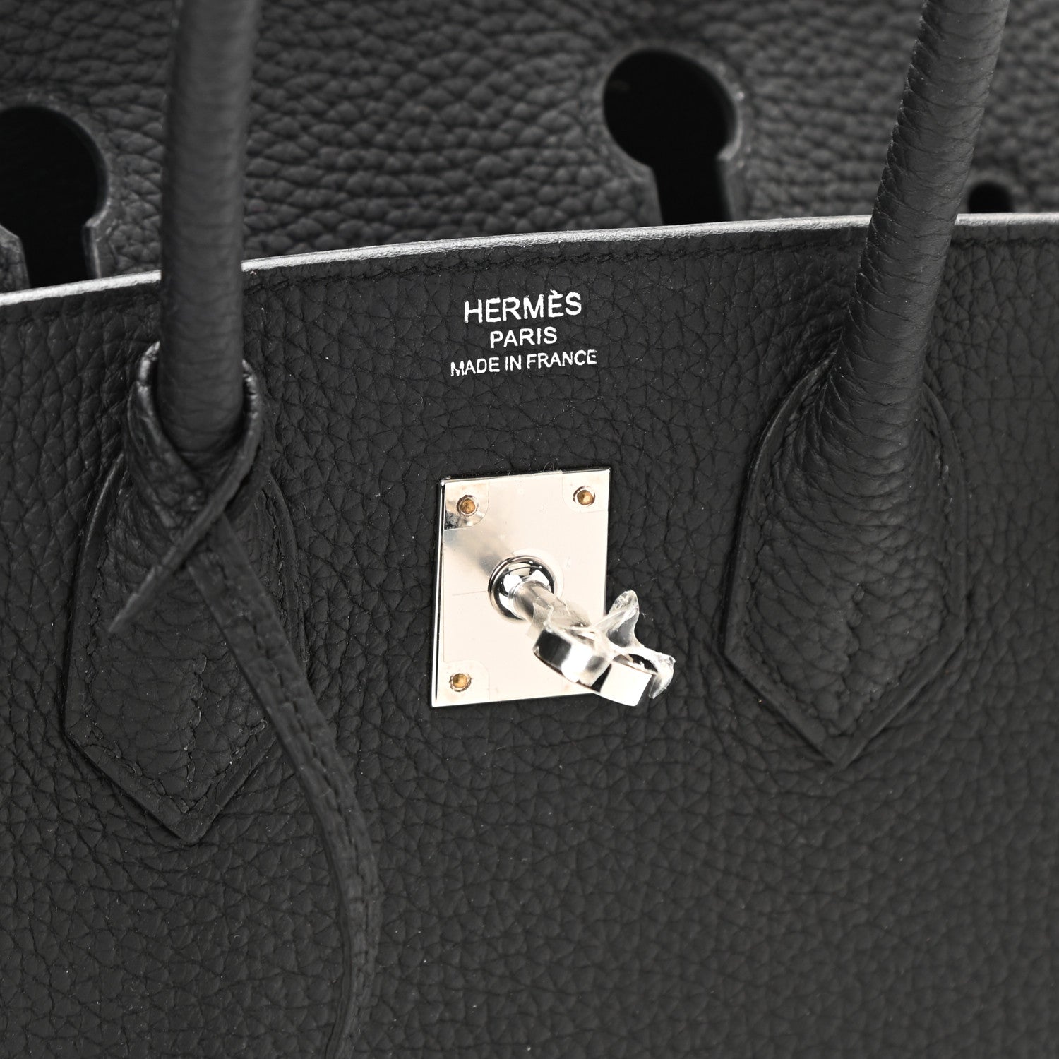 Hermes Togo Birkin 25 Black 6 of 10