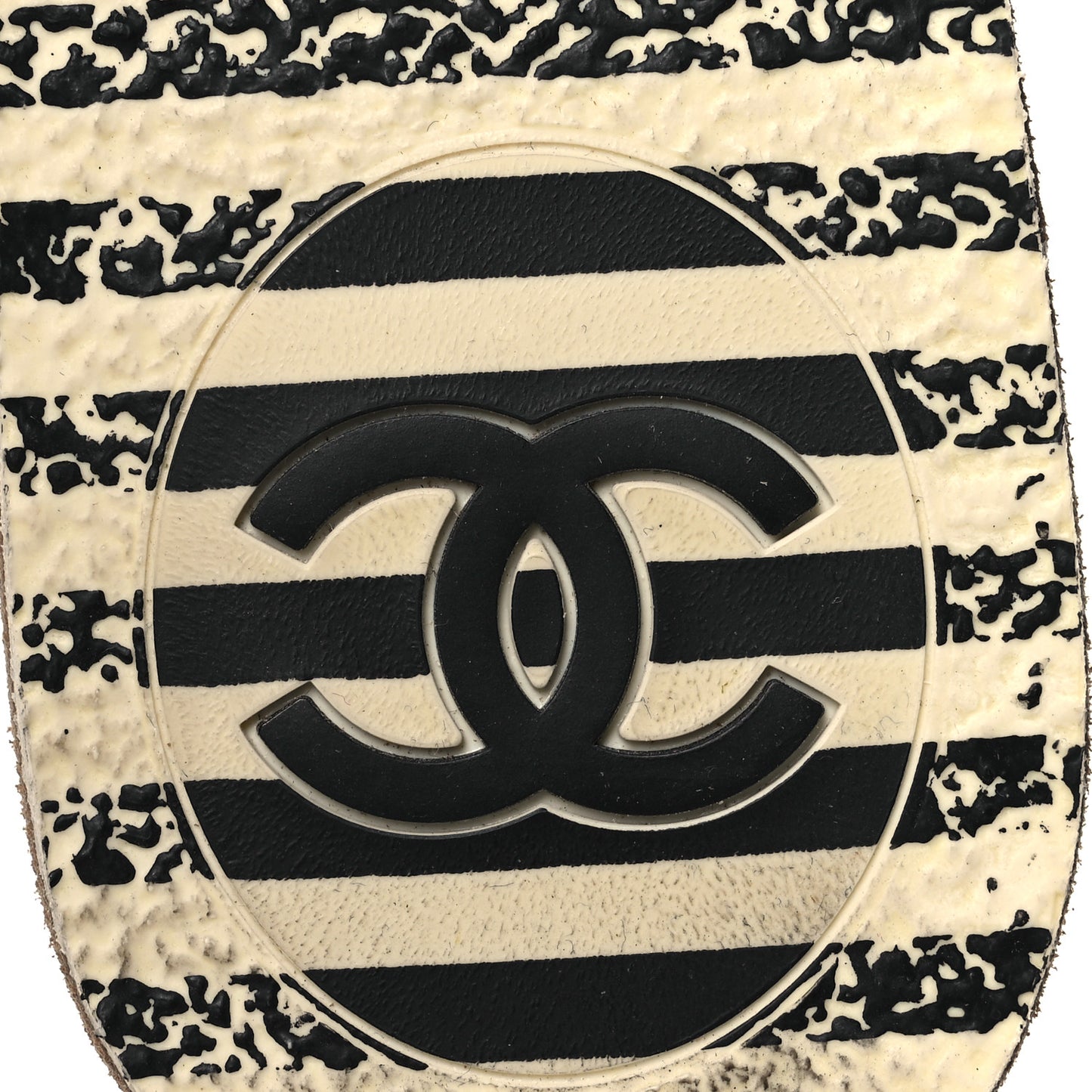 Entre Doigts Thong Sandals 39 Black White