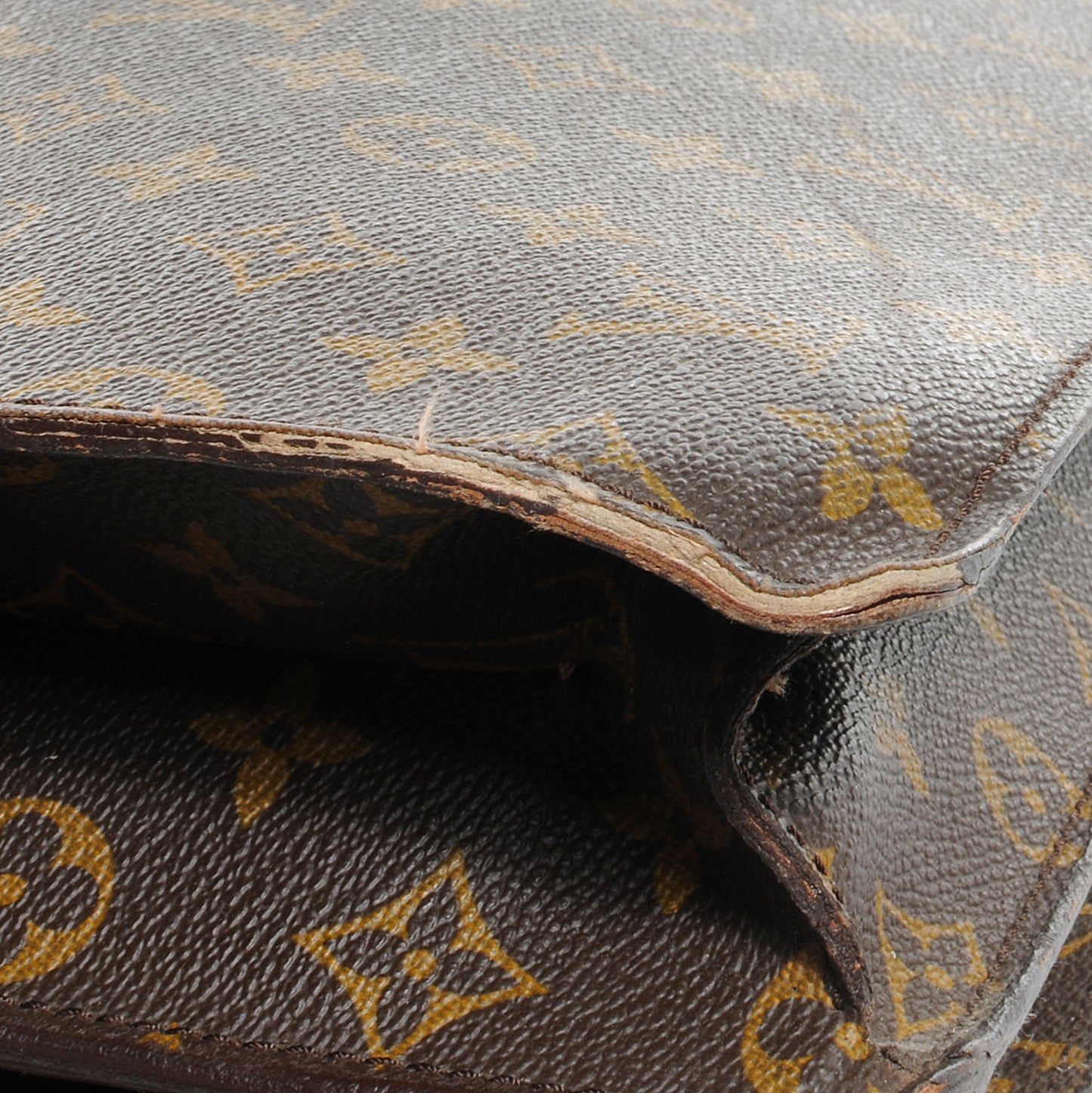 Monogram Serviette Fermoir Briefcase
