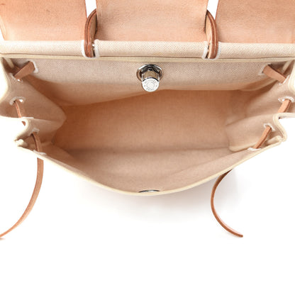 Hermes Toile Vache Calfskin Herbag 39 MM Natural 6 of 17