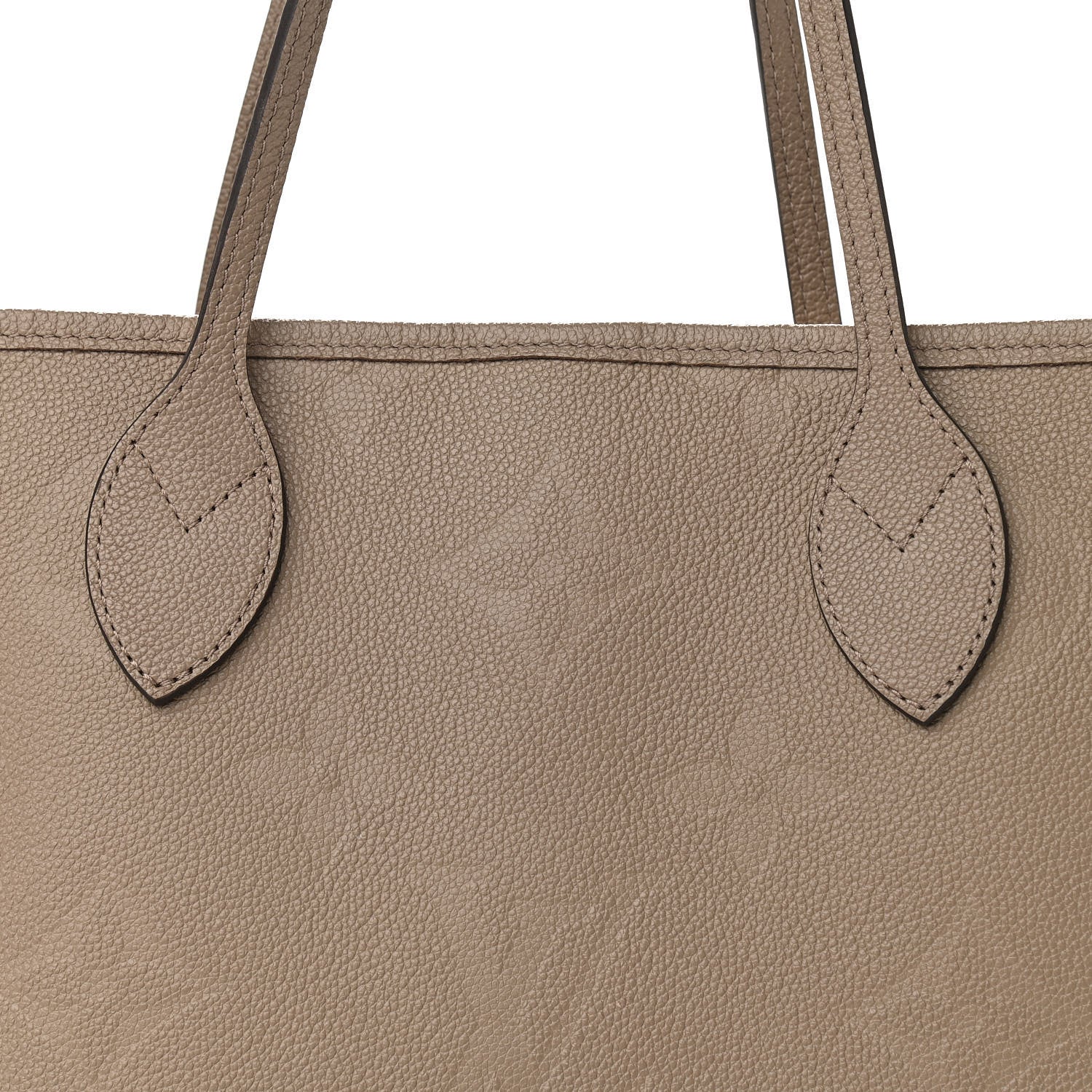 Louis Vuitton Empreinte Monogram Giant Neverfull MM Tourterelle 8 of 10