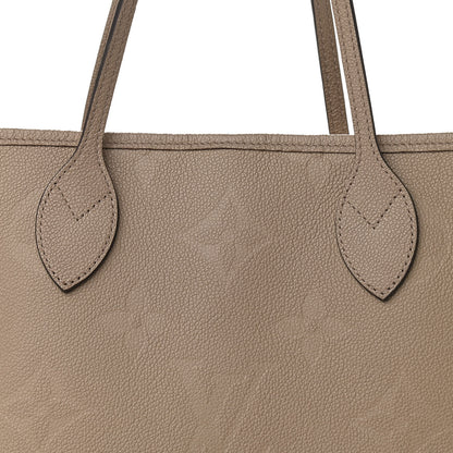 Louis Vuitton Empreinte Monogram Giant Neverfull MM Tourterelle 8 of 10