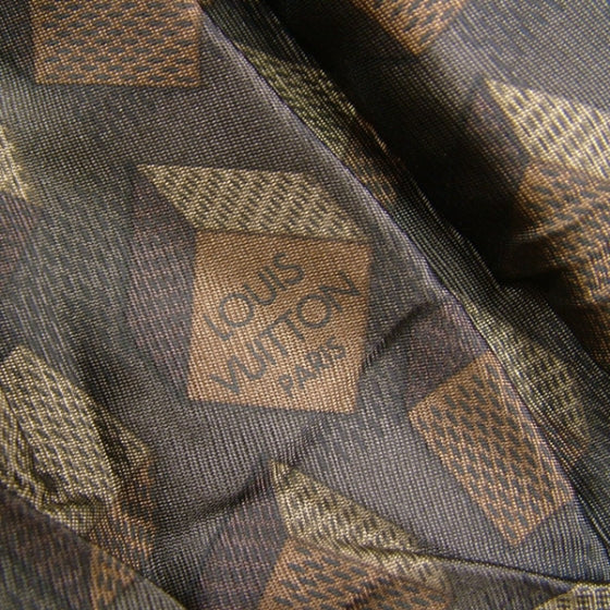 Damier Cube Silk Scarf