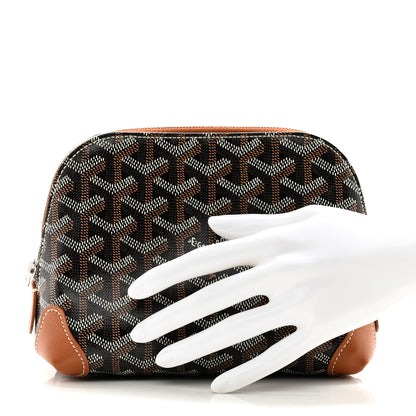 Goyard Goyardine Vendome Toiletry Pouch Black Gold 2 of 6