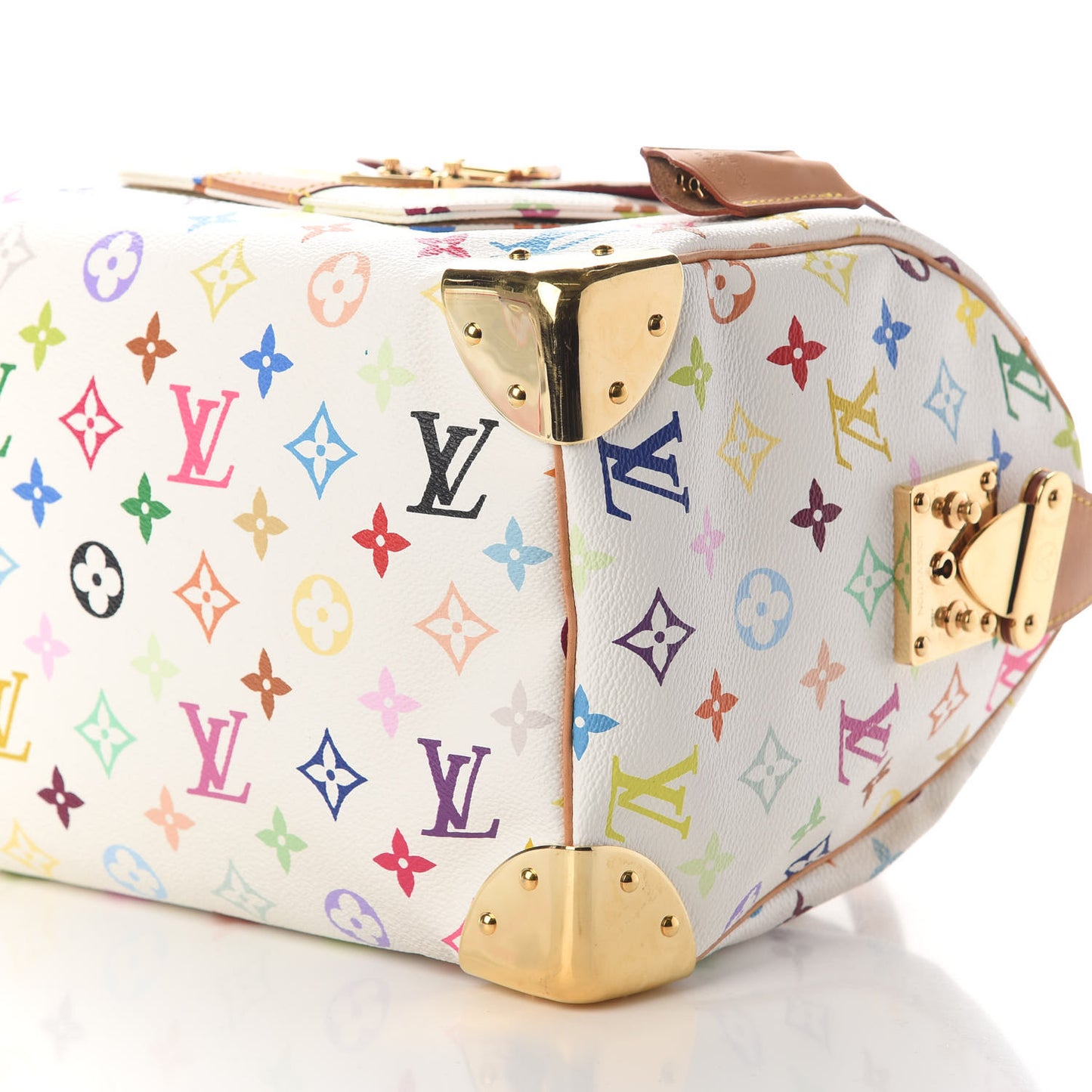 Monogram Multicolor Speedy 30 White