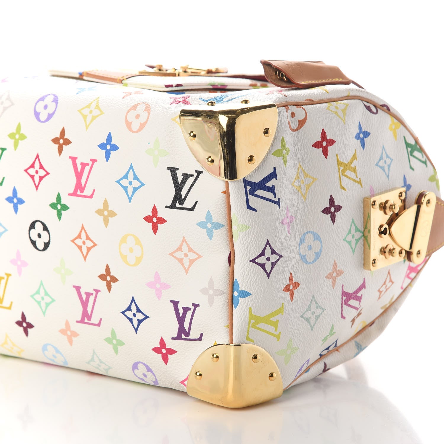 Louis Vuitton Monogram Multicolor Speedy 30 White 8 of 8