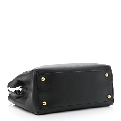 Fendi Vitello Elite Petite 2Jours Tote Black 3 of 10