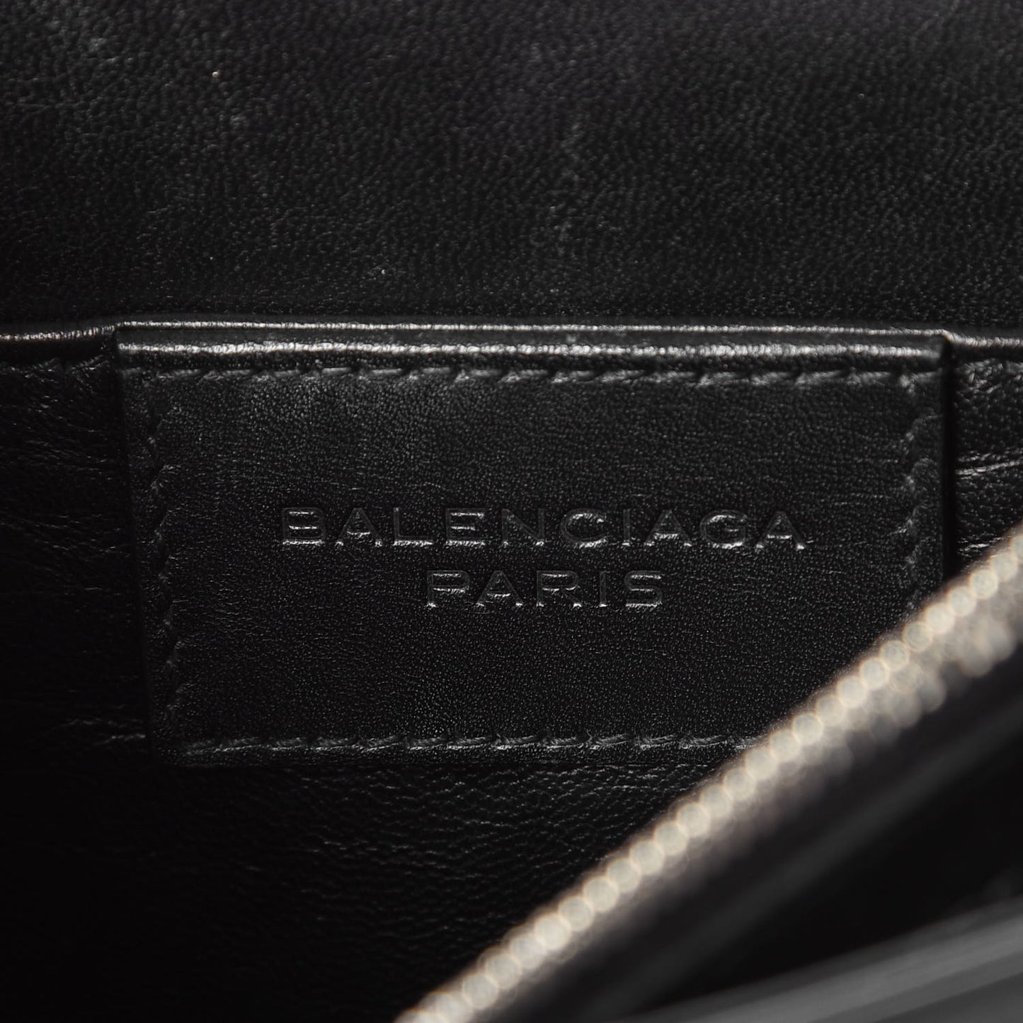 Calfskin Le Dix Besace Black