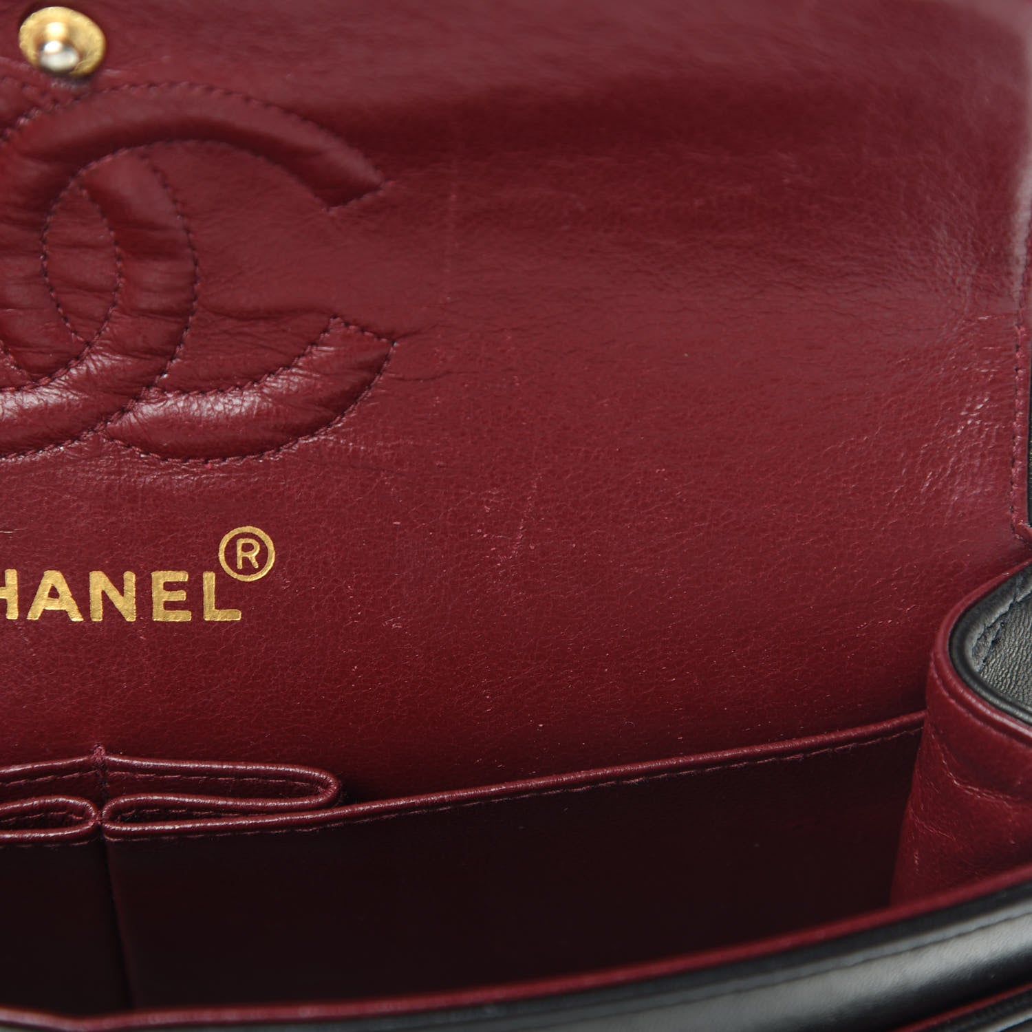 Chanel Lambskin Quilted Small Double Flap Black 13 of 21