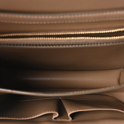 Celine Liege Calfskin Medium Classic Box Flap Bag Taupe 5 of 11