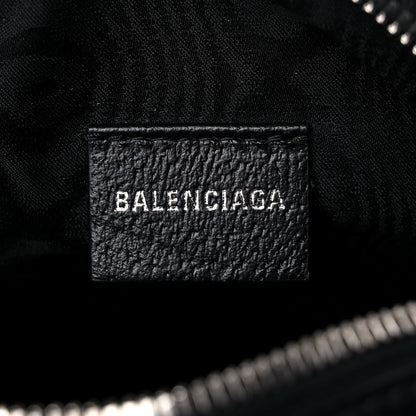 Gucci X BALENCIAGA BB Monogram Web Mini Ophidia Messenger Black 6 of 15
