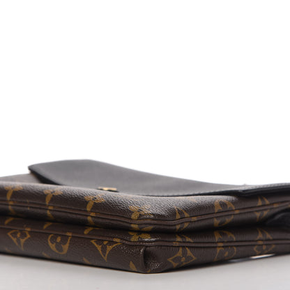 Louis Vuitton Monogram Twice Pochette Black 7 of 10