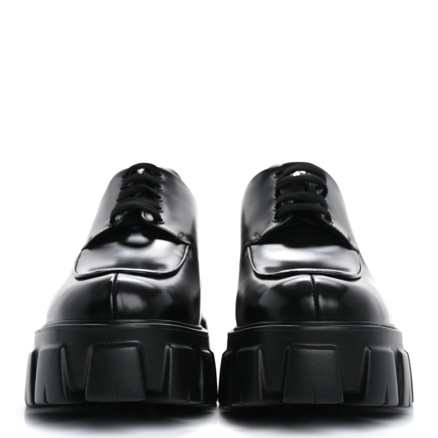 Spazzolato Rois Monolith 55mm Derby Loafers 40.5 Black