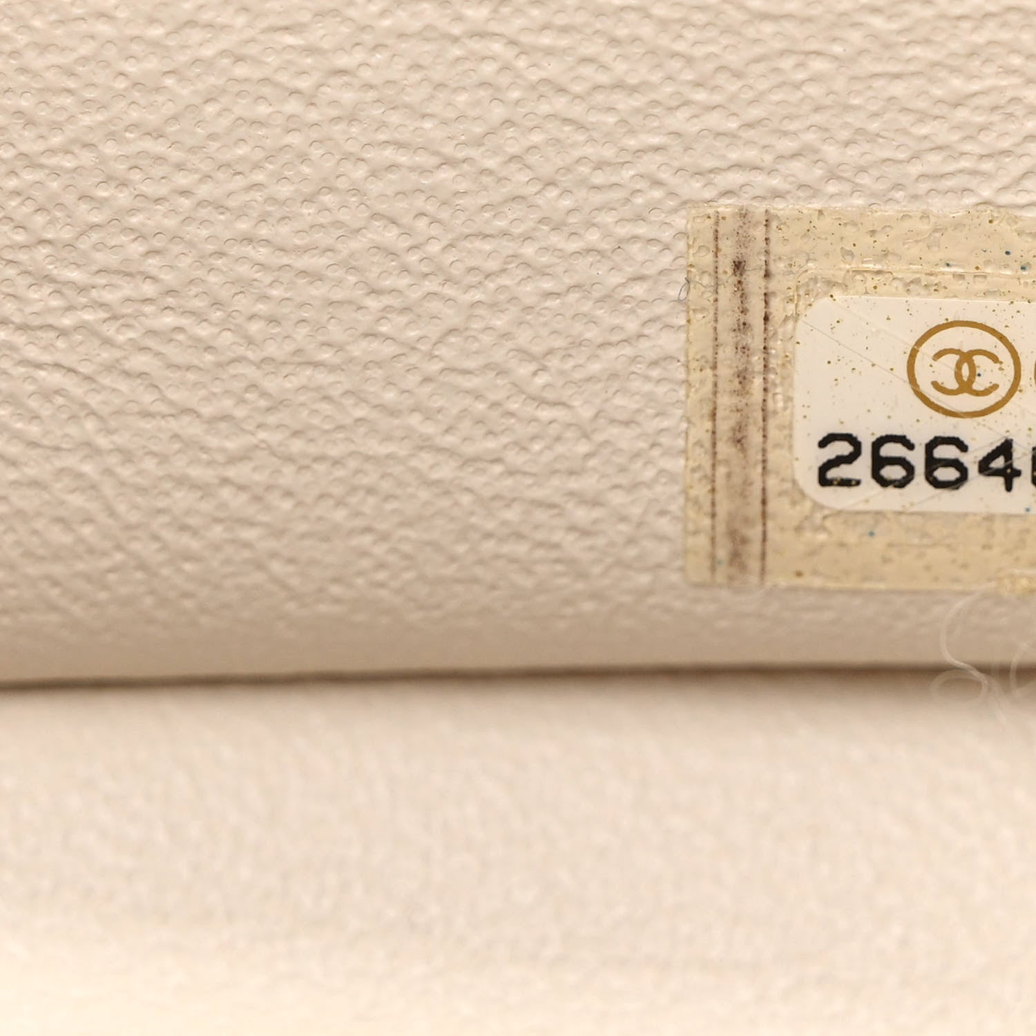 Chanel Caviar Quilted Jumbo Double Flap Ivory 7 of 10