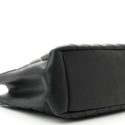 Chanel Caviar Quilted Grand Shopping Tote GST Black 9 of 10