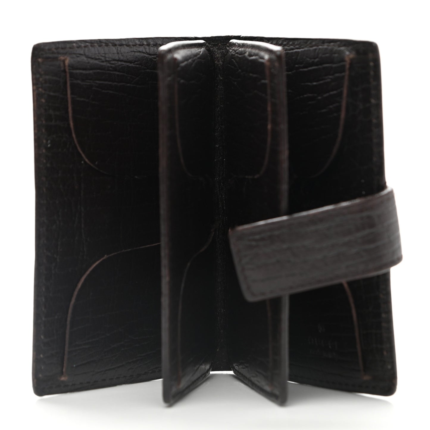 Monogram GG Plus Avel Card Holder Wallet Beige Ebony Cocoa