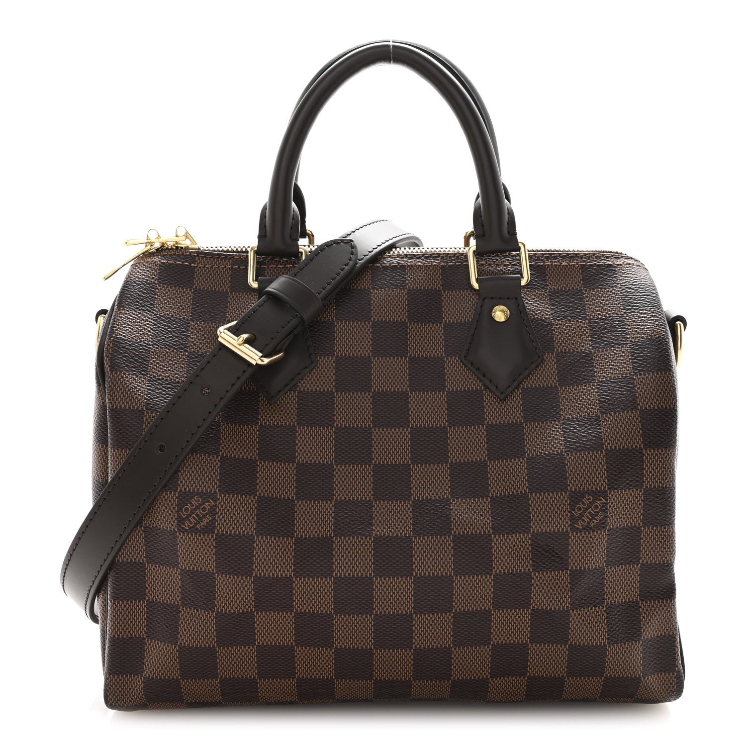 Louis Vuitton Damier Ebene Speedy Bandouliere 25 1 of 10