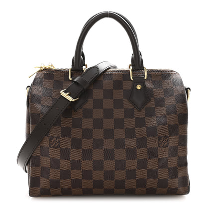 Louis Vuitton Damier Ebene Speedy Bandouliere 25 1 of 10