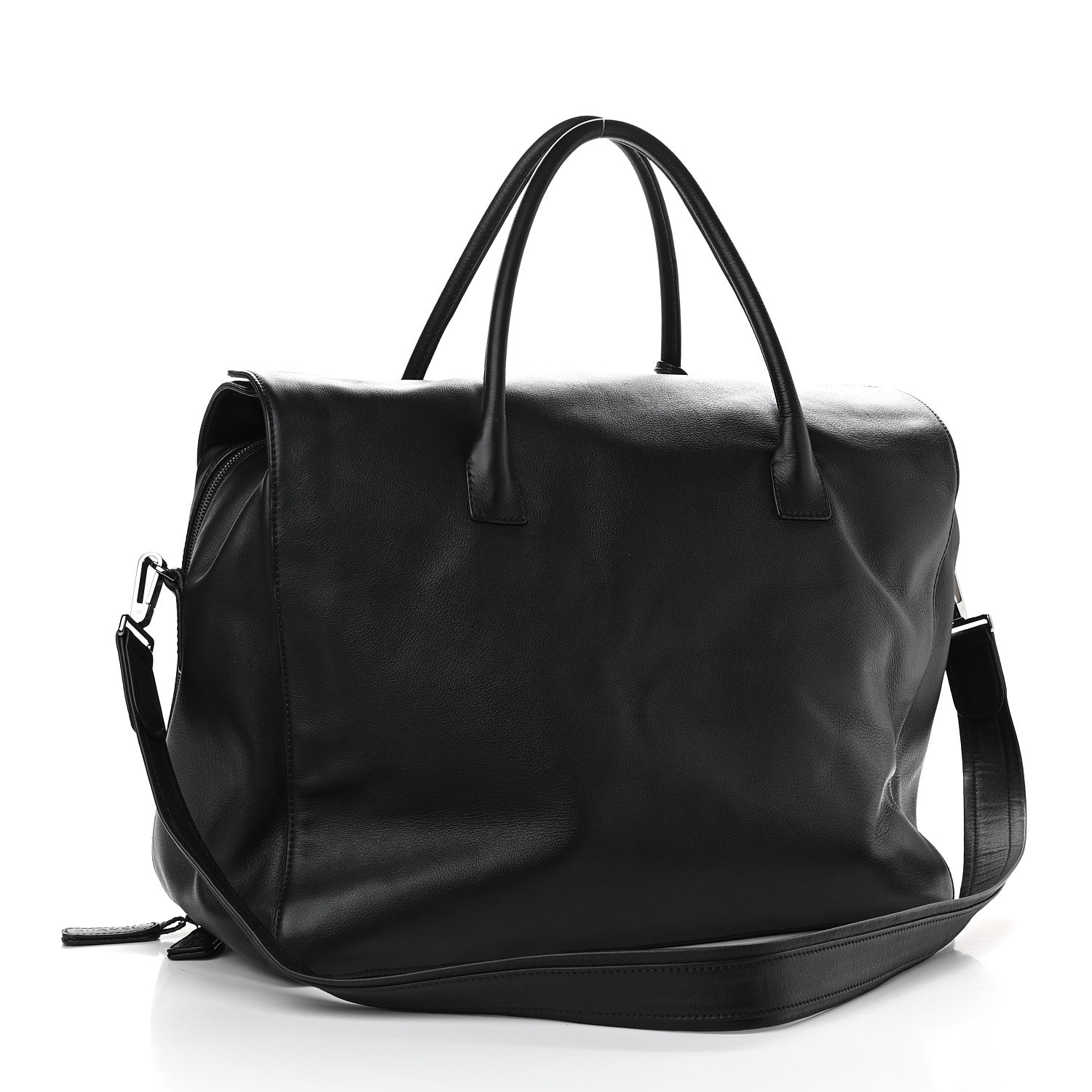 Chanel Lambskin Timeless CC Duffle Bag Black 2 of 10