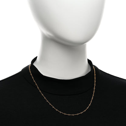 Chrome Hearts 22K Yellow Gold Twist Chain Necklace 2 of 4