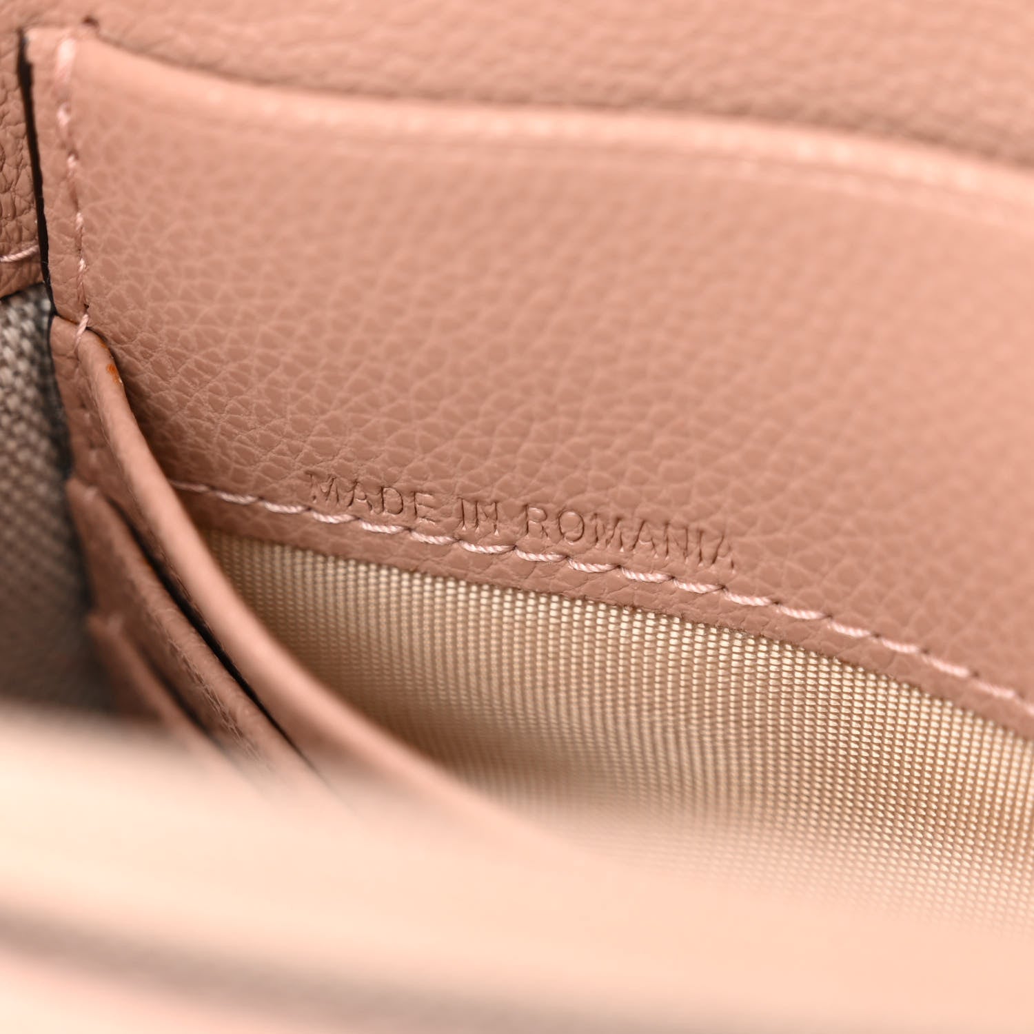 Jimmy Choo Grainy Calfskin Crystal Cheri Wallet On Chain Bag Powder Pink 7 of 13