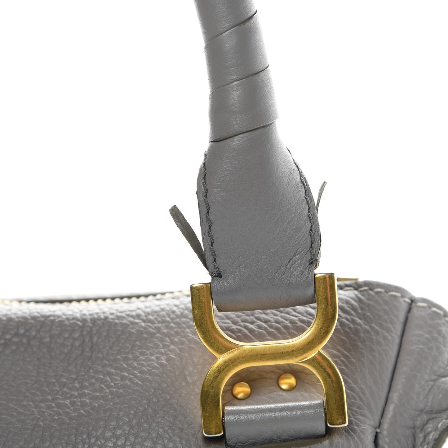 Calfskin Medium Marcie Satchel Cashmere Grey