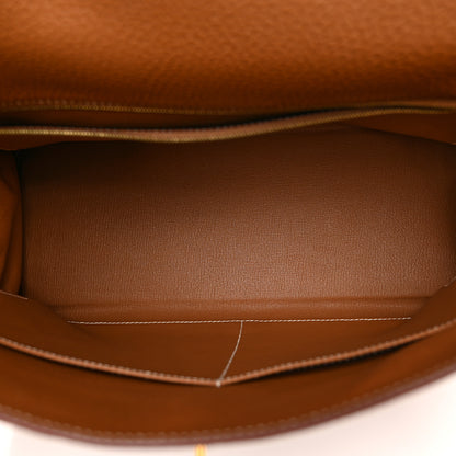 Hermes Togo Kelly Retourne 35 Gold 5 of 13