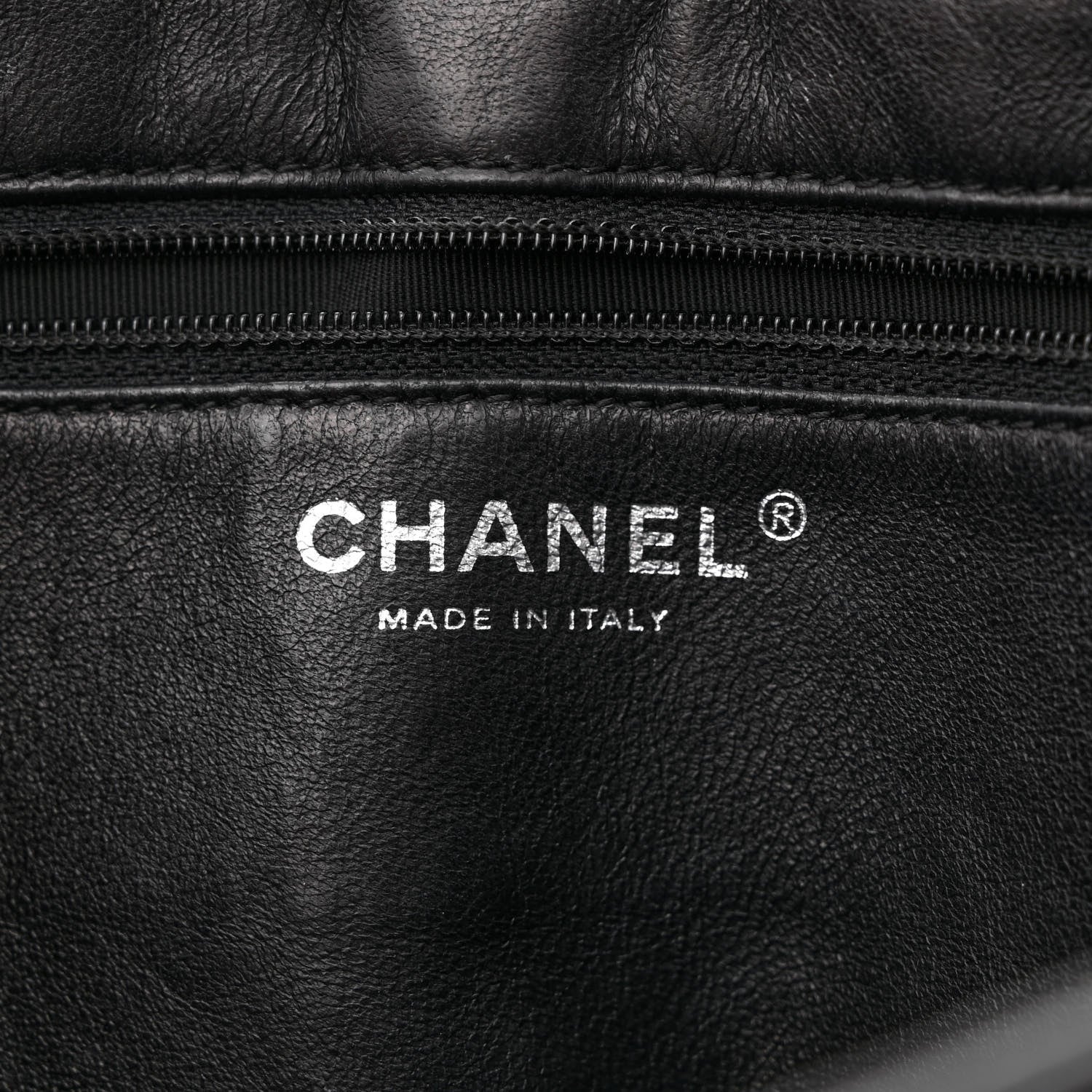 Chanel Caviar Half Moon Large Flap Black 6 of 10