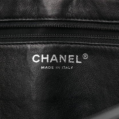Chanel Caviar Half Moon Large Flap Black 6 of 10