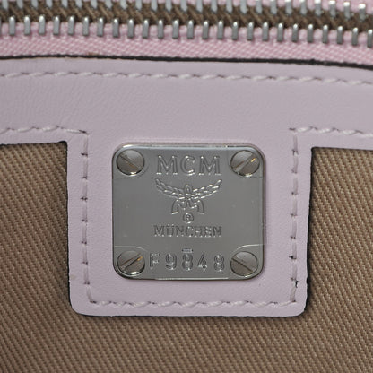 MCM Visetos Medium Punk Rabbit Crossbody Pouch White 6 of 13