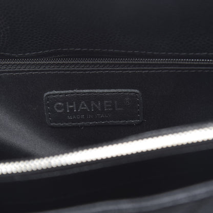 Chanel Caviar Quilted Grand Shopping Tote GST Black 7 of 12