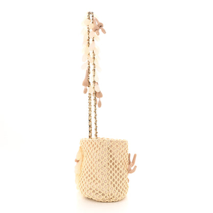 Chanel Crochet Seashell Coral Bag Light Beige 3 of 11