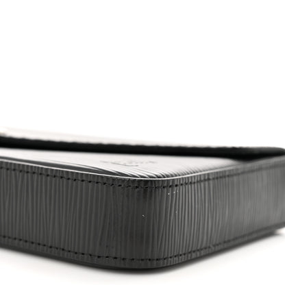 Louis Vuitton Epi Pochette Felicie Black 10 of 13