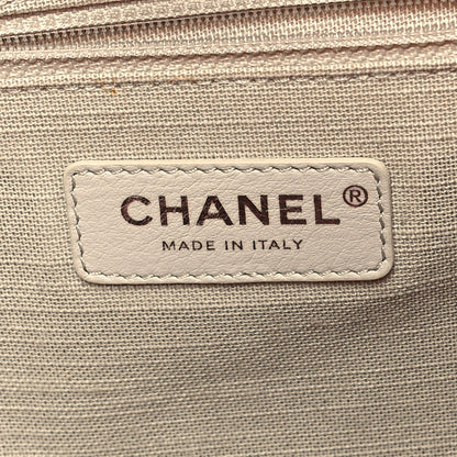 Chanel Mixed Fibers Small Deauville Tote Pink 8 of 16