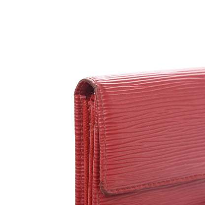 Louis Vuitton Epi Sarah Wallet Castillan Red 8 of 10