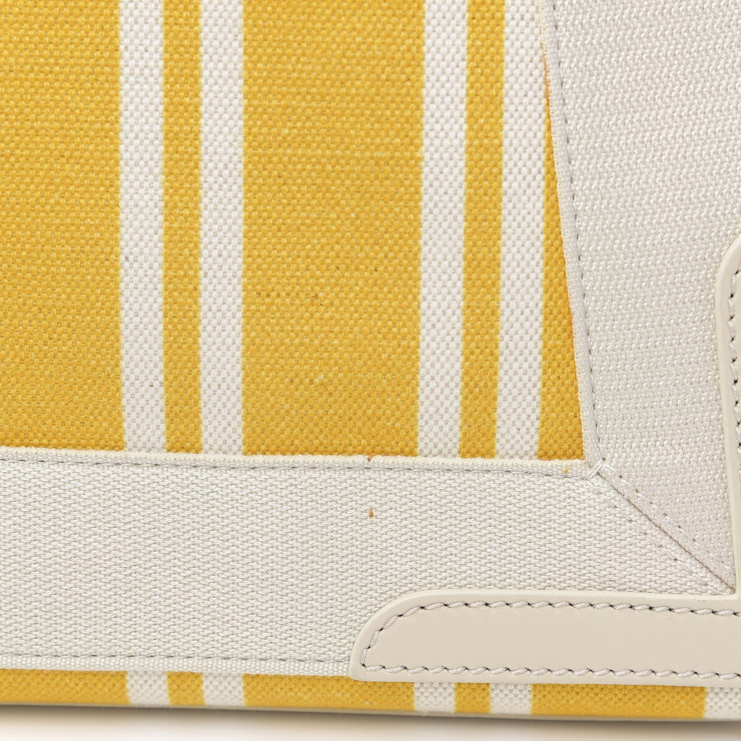 Canvas S Navy Cabas Yellow