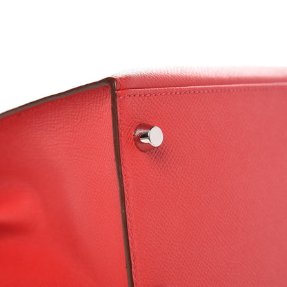 Hermes Epsom Kelly Sellier 28 Rouge Casaque 26 of 35