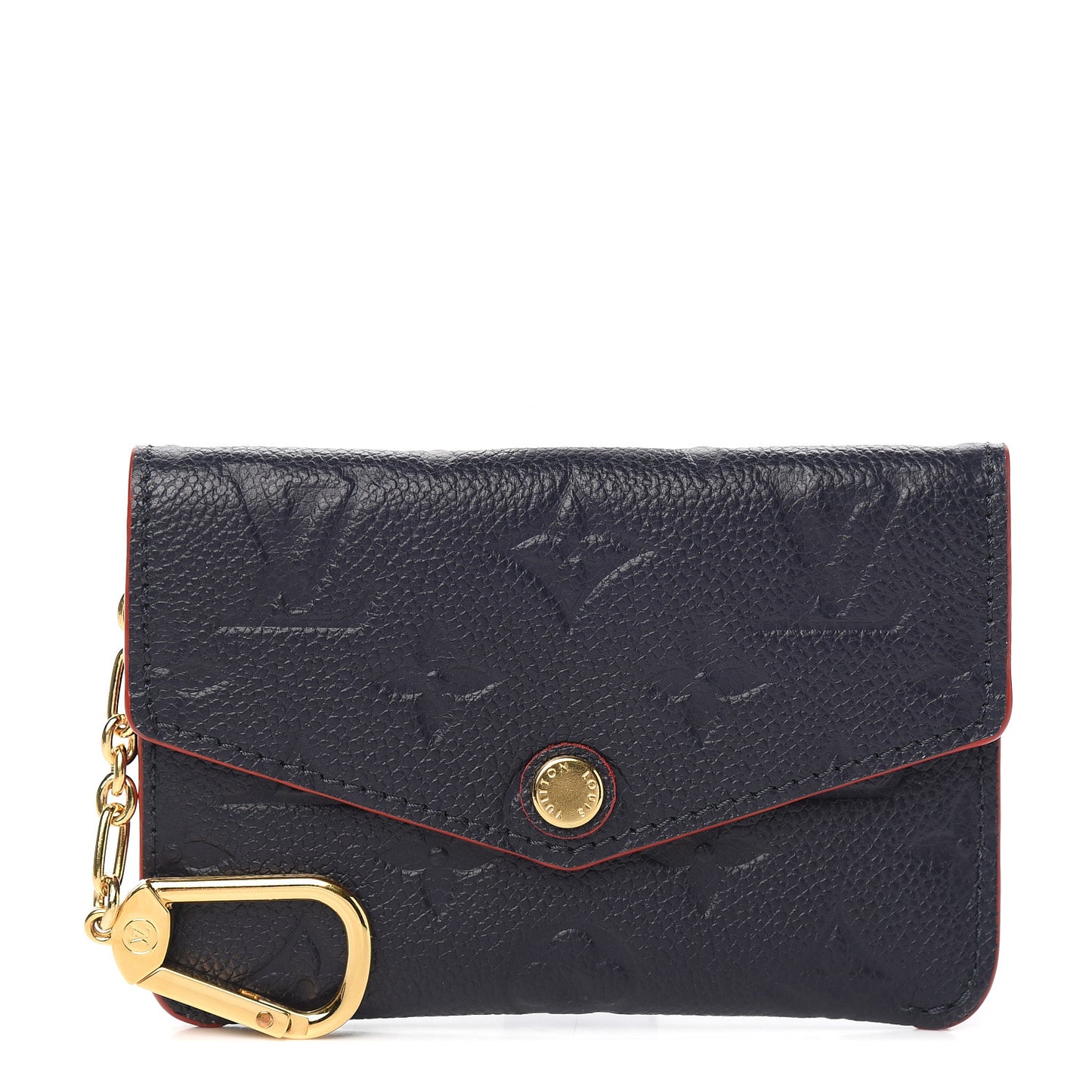 Empreinte Key Pouch Marine Rouge