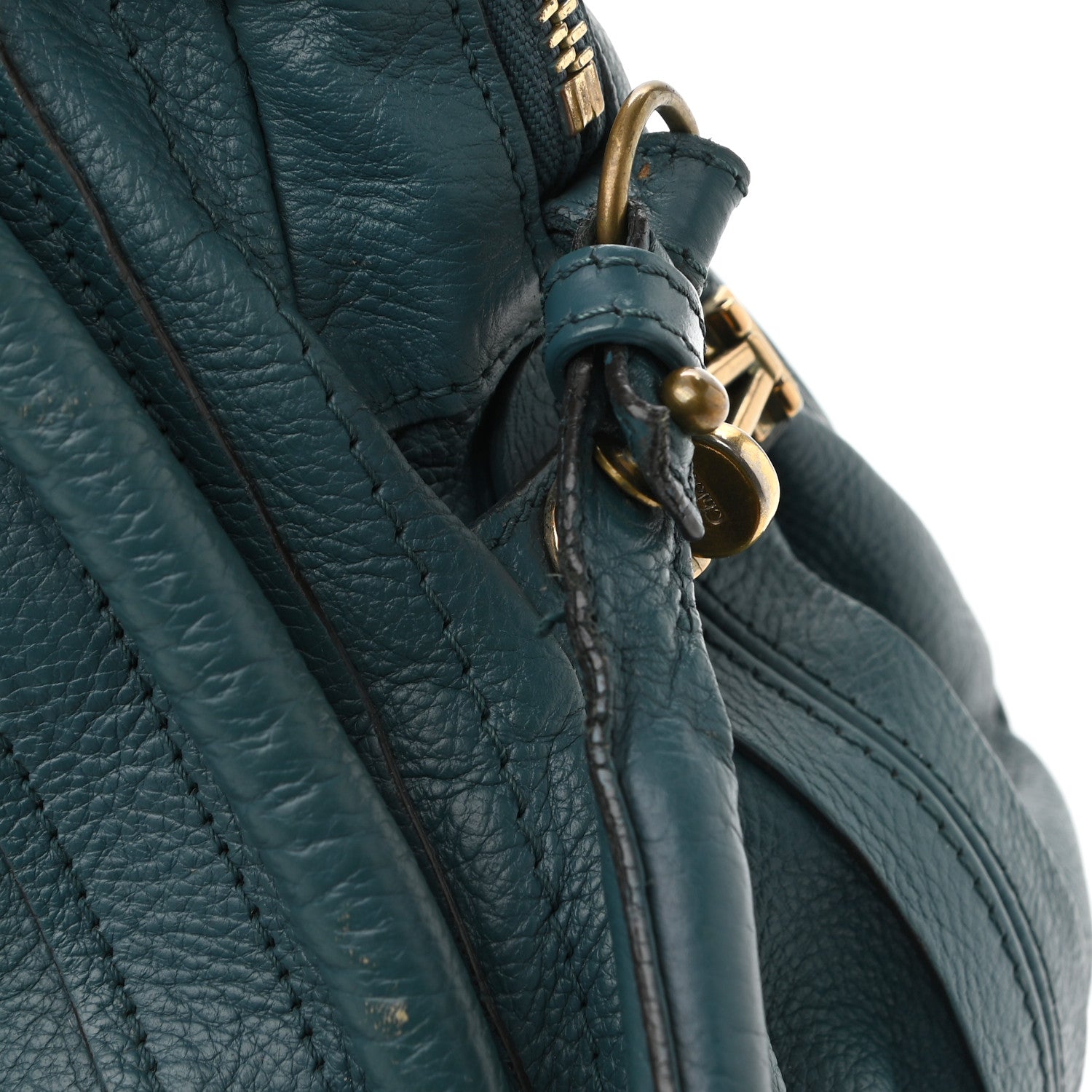 Chloe Calfskin Medium Paraty Teal 11 of 11