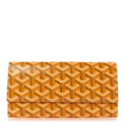 Goyard Goyardine Varenne Long Wallet Yellow 1 of 6