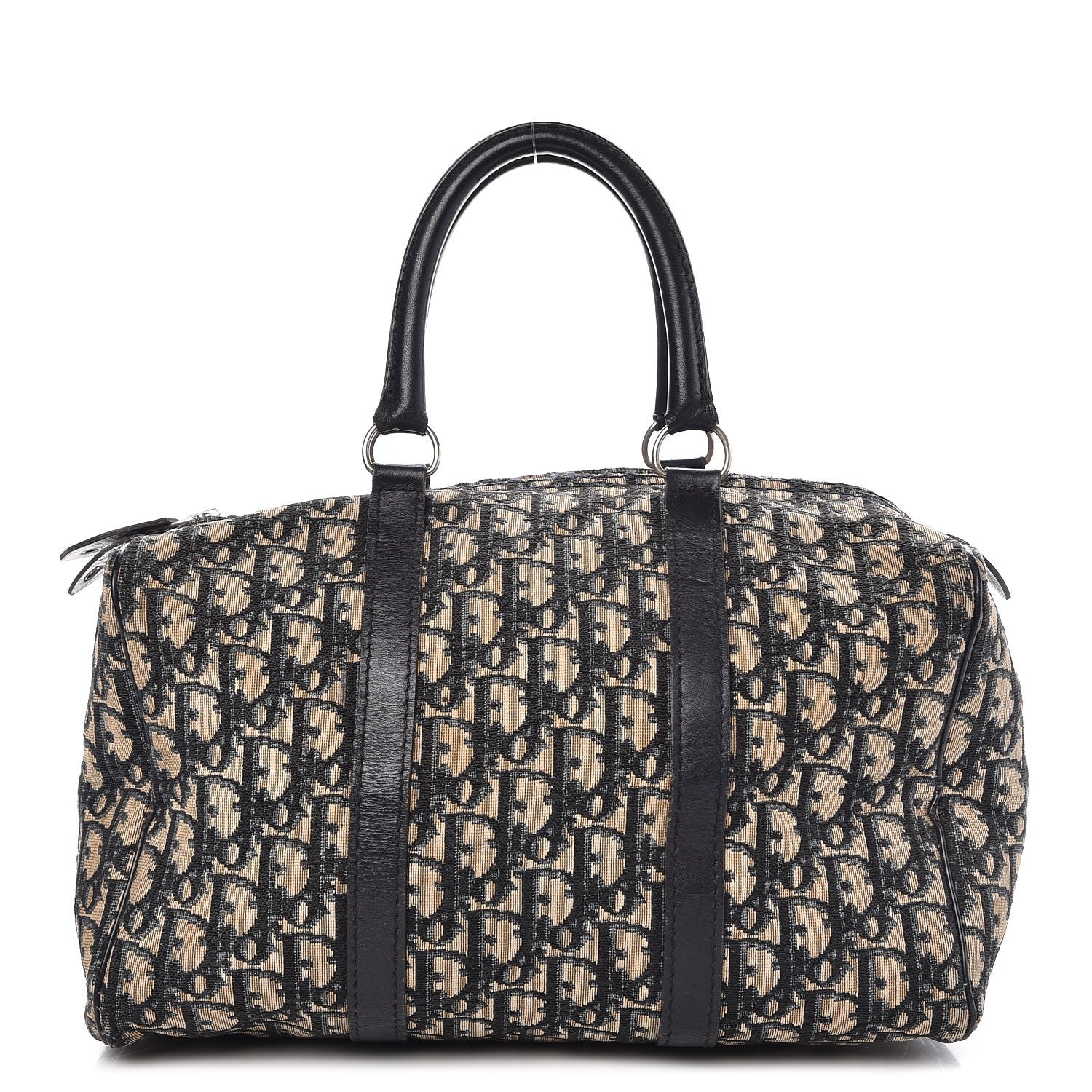 Christian Dior Monogram Boston Navy Blue 1 of 19