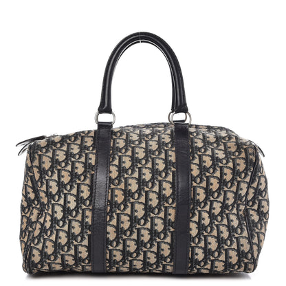 Christian Dior Monogram Boston Navy Blue 1 of 19