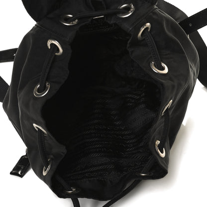 Prada Tessuto Nylon Vela Cinch Backpack Black 4 of 16