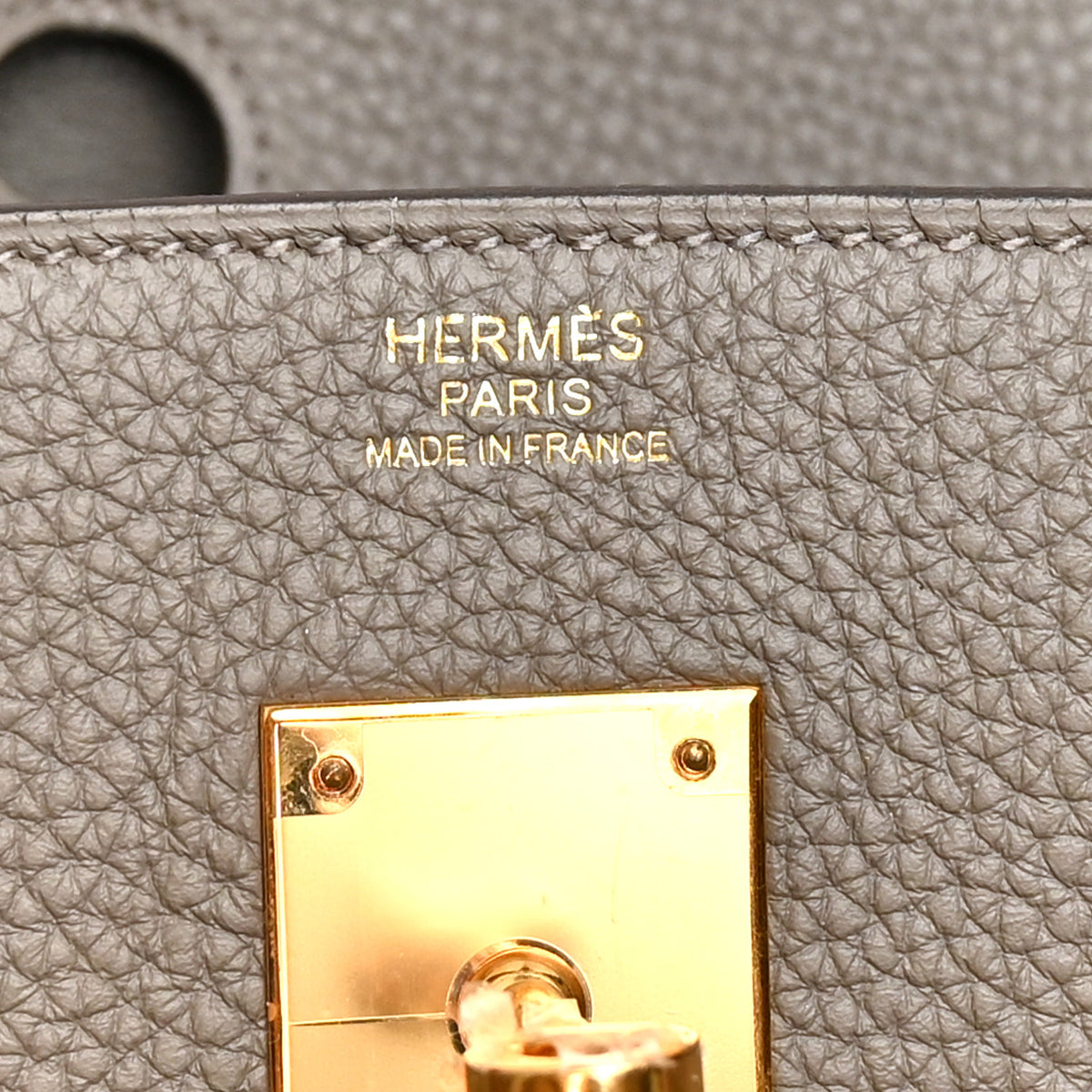 Togo Birkin 30 Gris Meyer