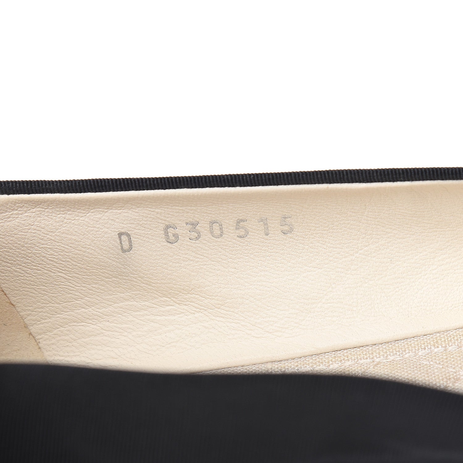 Chanel Grosgrain Crystal Bow Cap Ballet Flats 36.5 Black 9 of 11