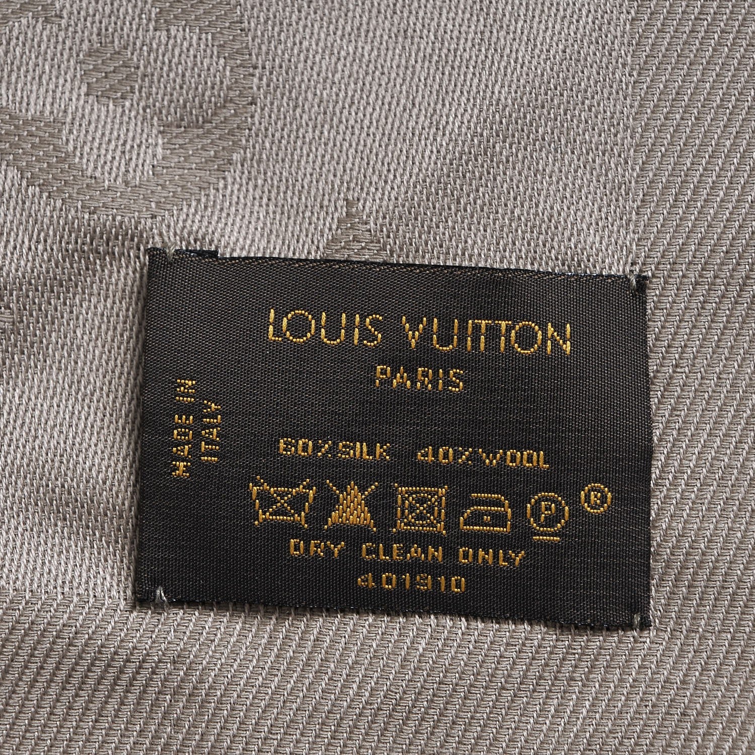 Louis Vuitton Silk Wool Monogram Shawl Verone 5 of 6