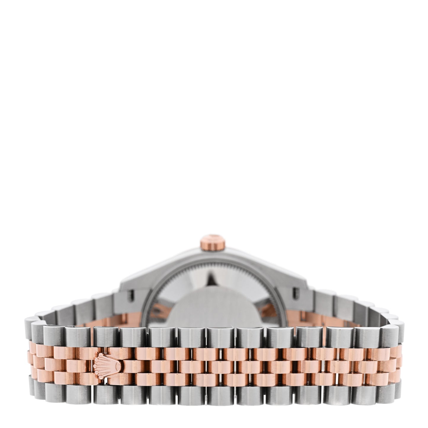 Stainless Steel 18K Everose Gold 31mm Oyster Perpetual Datejust Watch Sundust Roman 278271