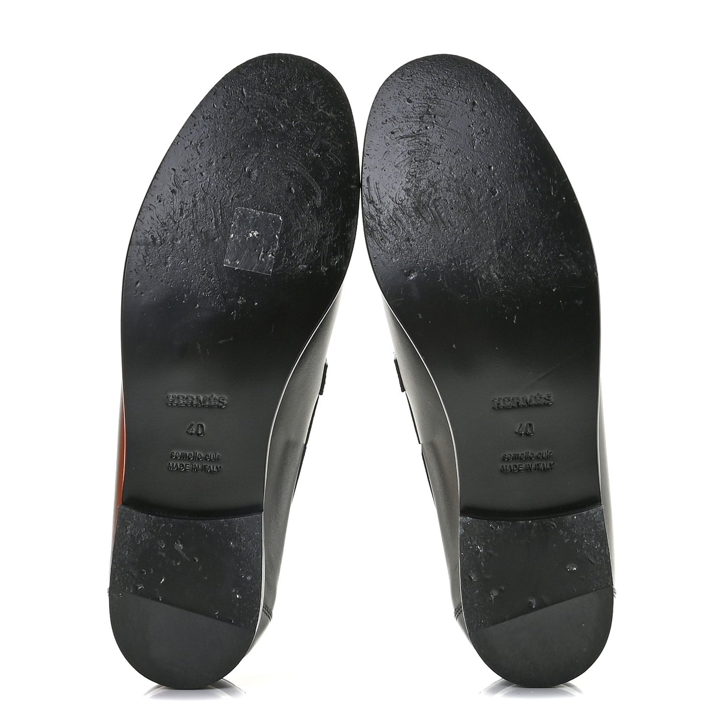 Calfskin Destin Loafers 40 Black